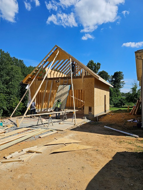 Residential construction and excavation project
